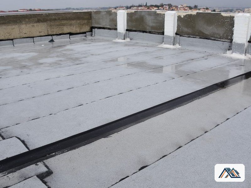 Impermeabilización de cubiertas en Lugo Azotea impermeabilizada con lámina asfáltica terminada en Lugo